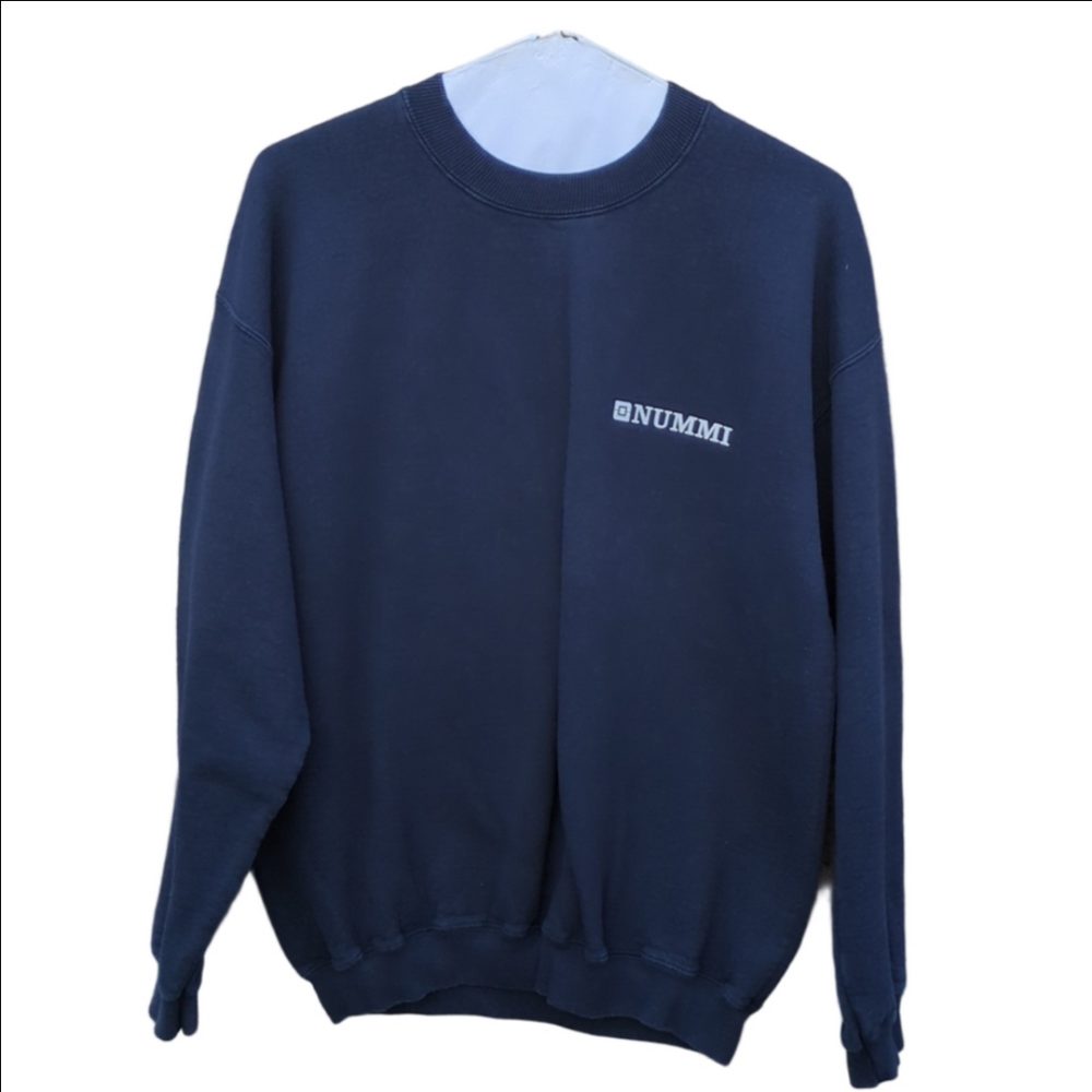 ❤️Gildan Men's Blue Color Crewneck Sweater, Large Size